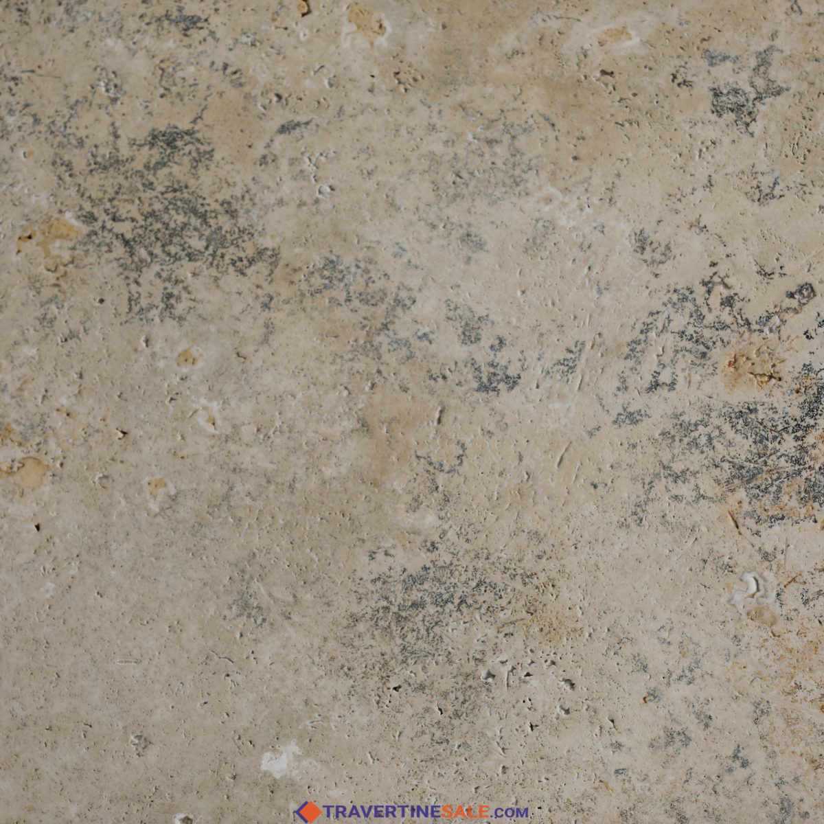 country classic select travertine tile surface with brushed finish and rustic beige dry background