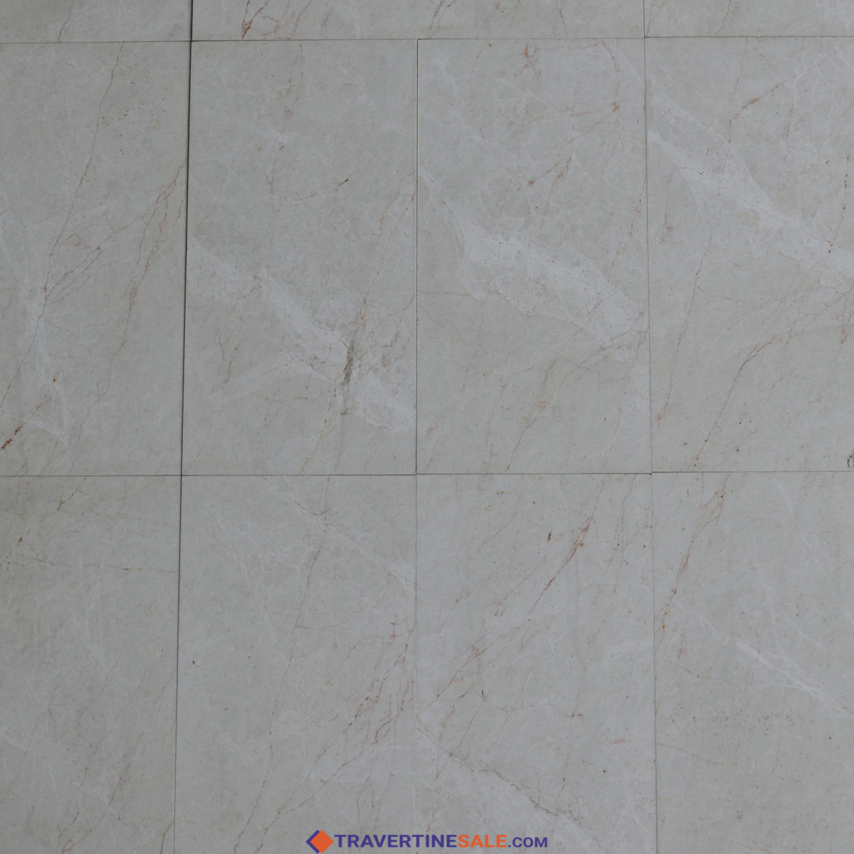 polished vanilla marble tiles with beige background and red veins